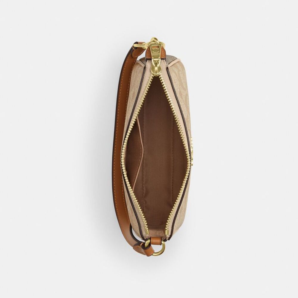 NWT Coach Outlet Nolita 19 In Blocked Signature Canvas - Picture 3 of 6